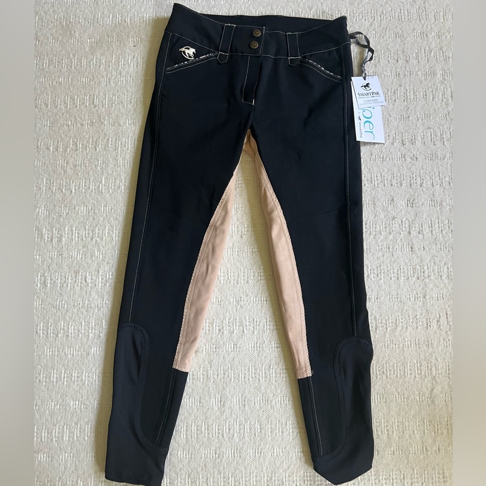 NWT Smartpak Piper Suede Fullseat Riding Breeches